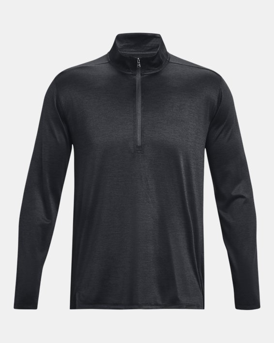 Men's UA Tech™ Vent ½ Zip, Black, pdpMainDesktop image number 4